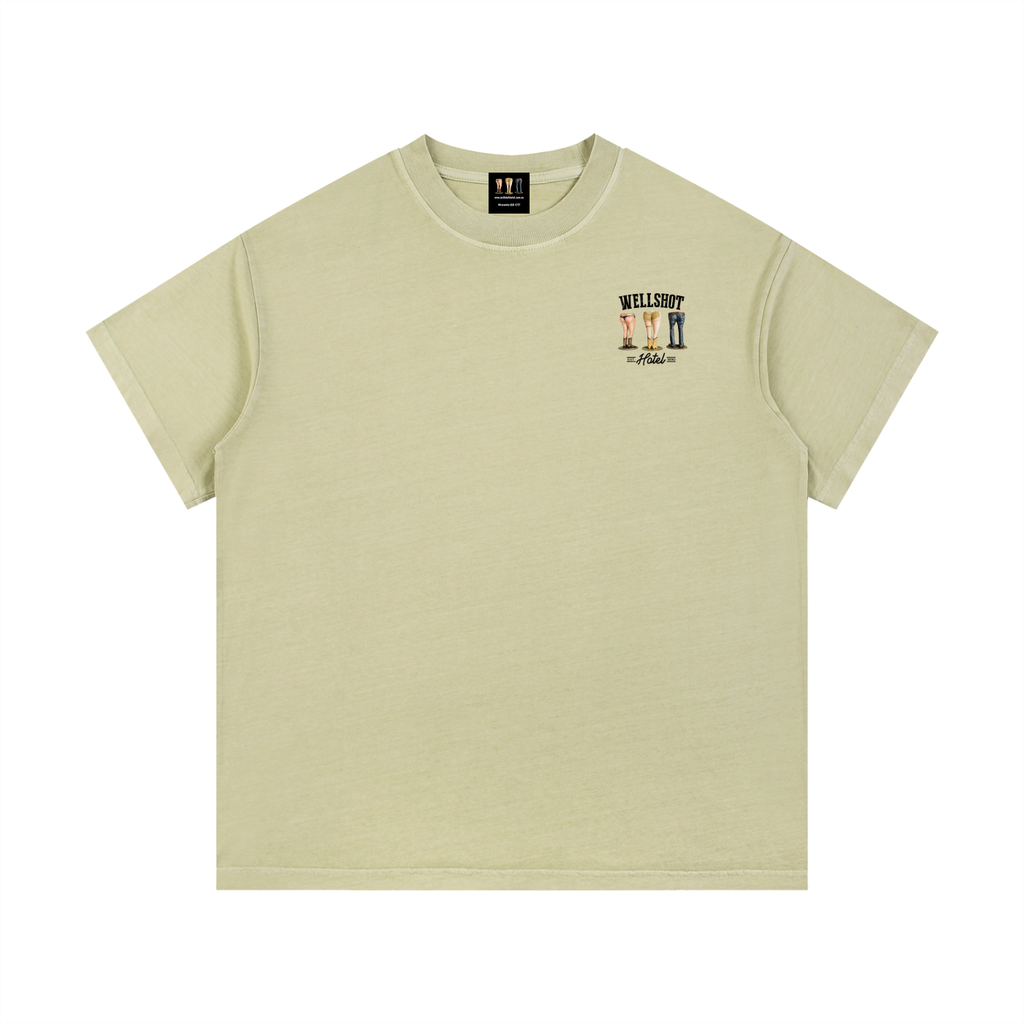 Wellshot Bum Chairs Vintage Wash Cotton T-Shirt