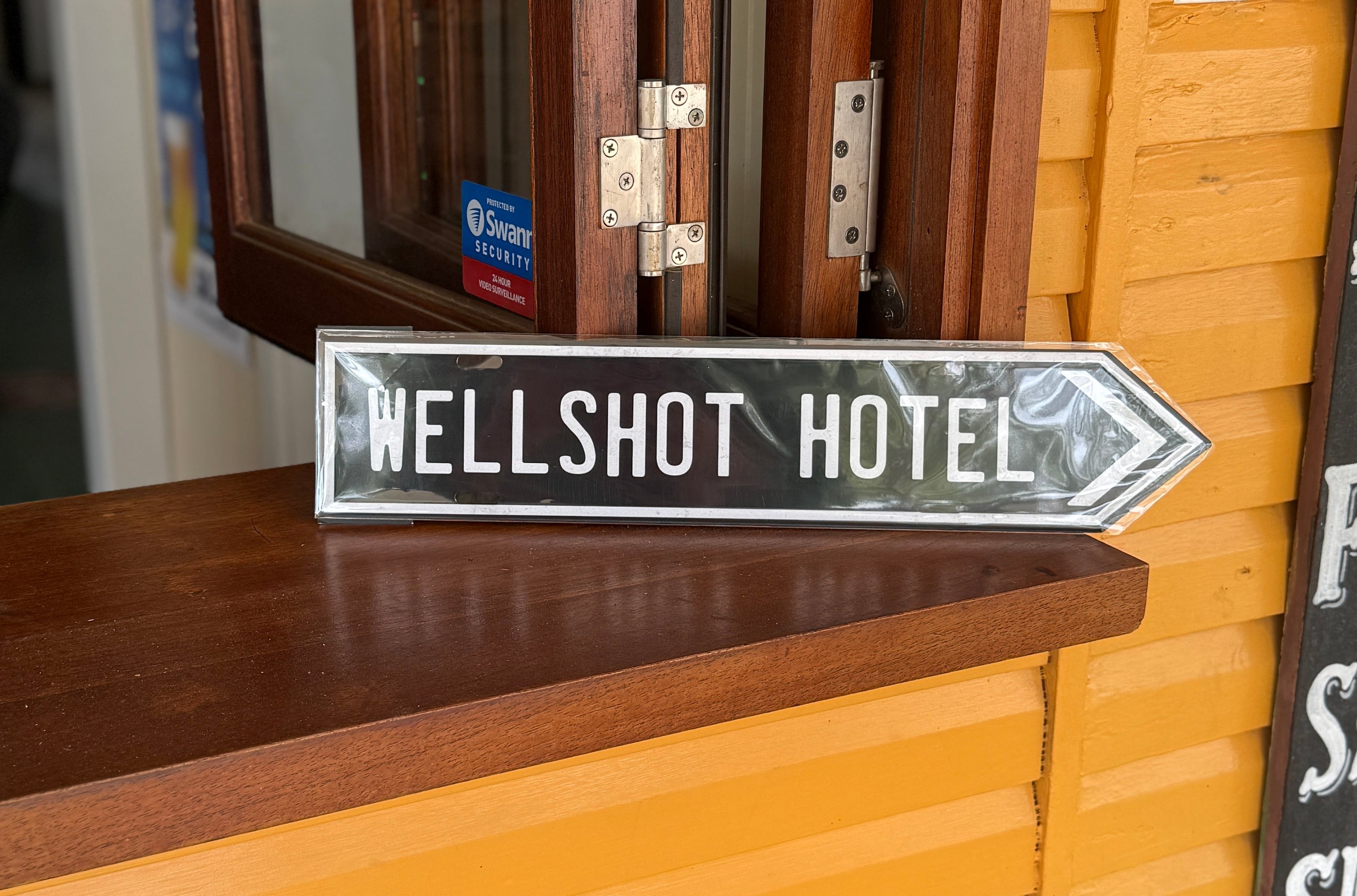 Wellshot Tin Road Sign