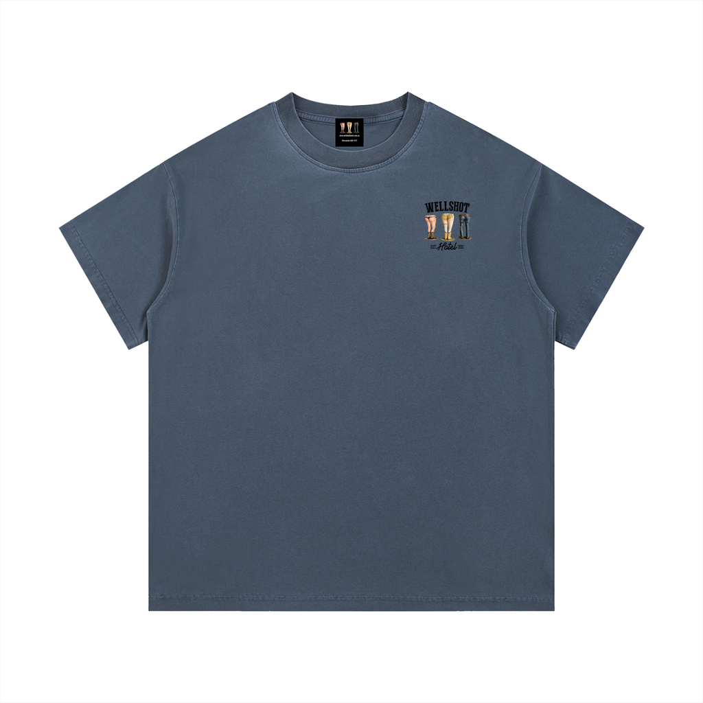 Wellshot Bum Chairs Vintage Wash Cotton T-Shirt