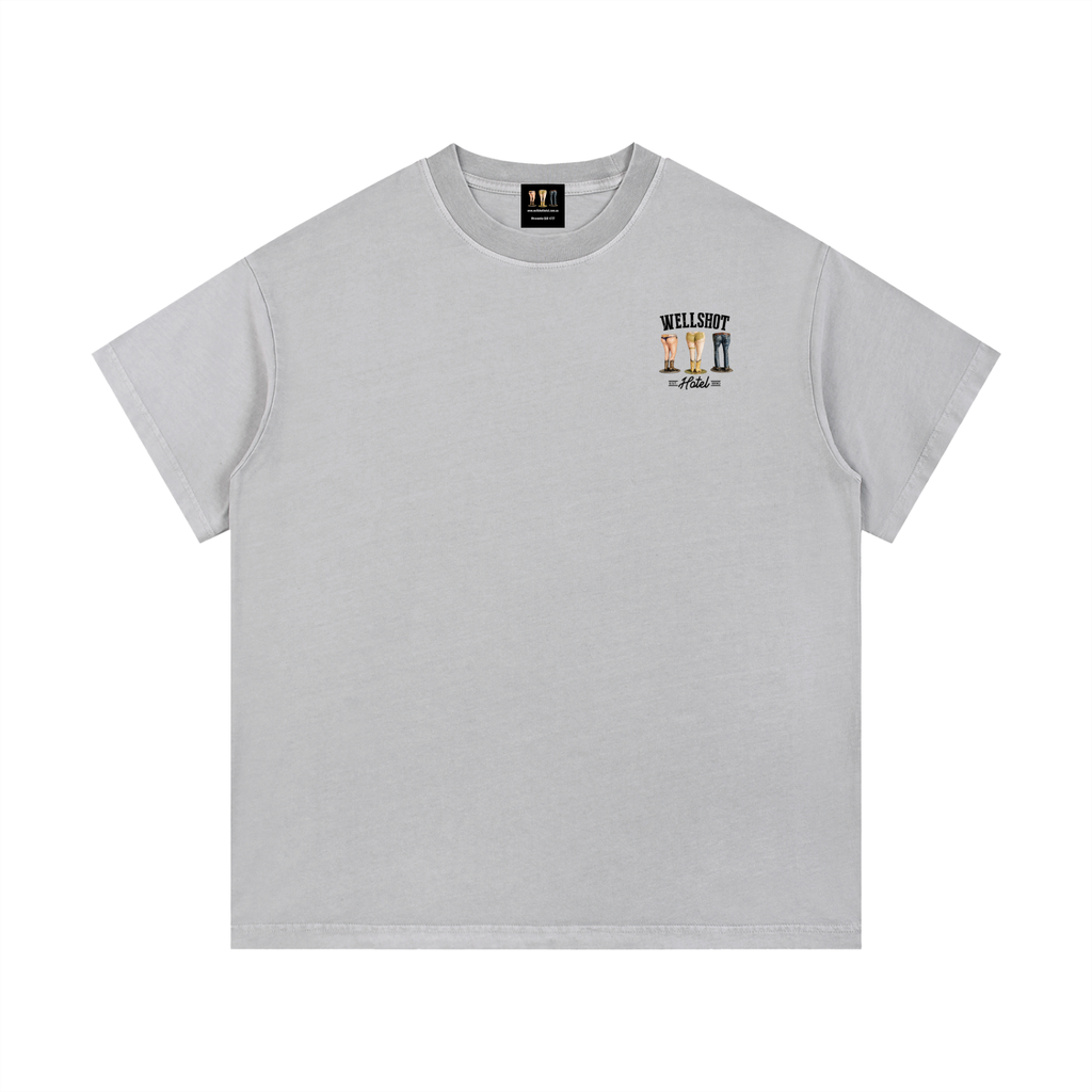 Wellshot Bum Chairs Vintage Wash Cotton T-Shirt