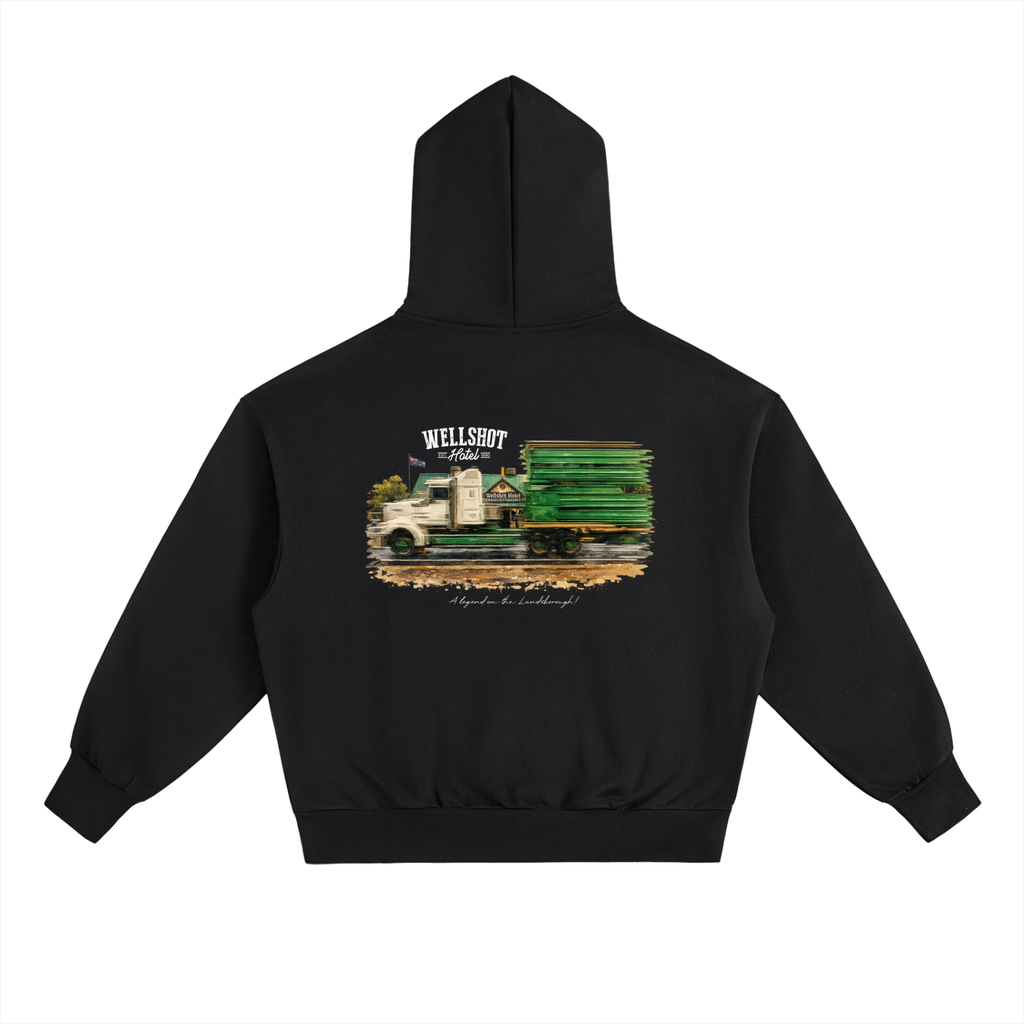 “Legend on the Landsborough” Heavyweight Fleece Hoodie